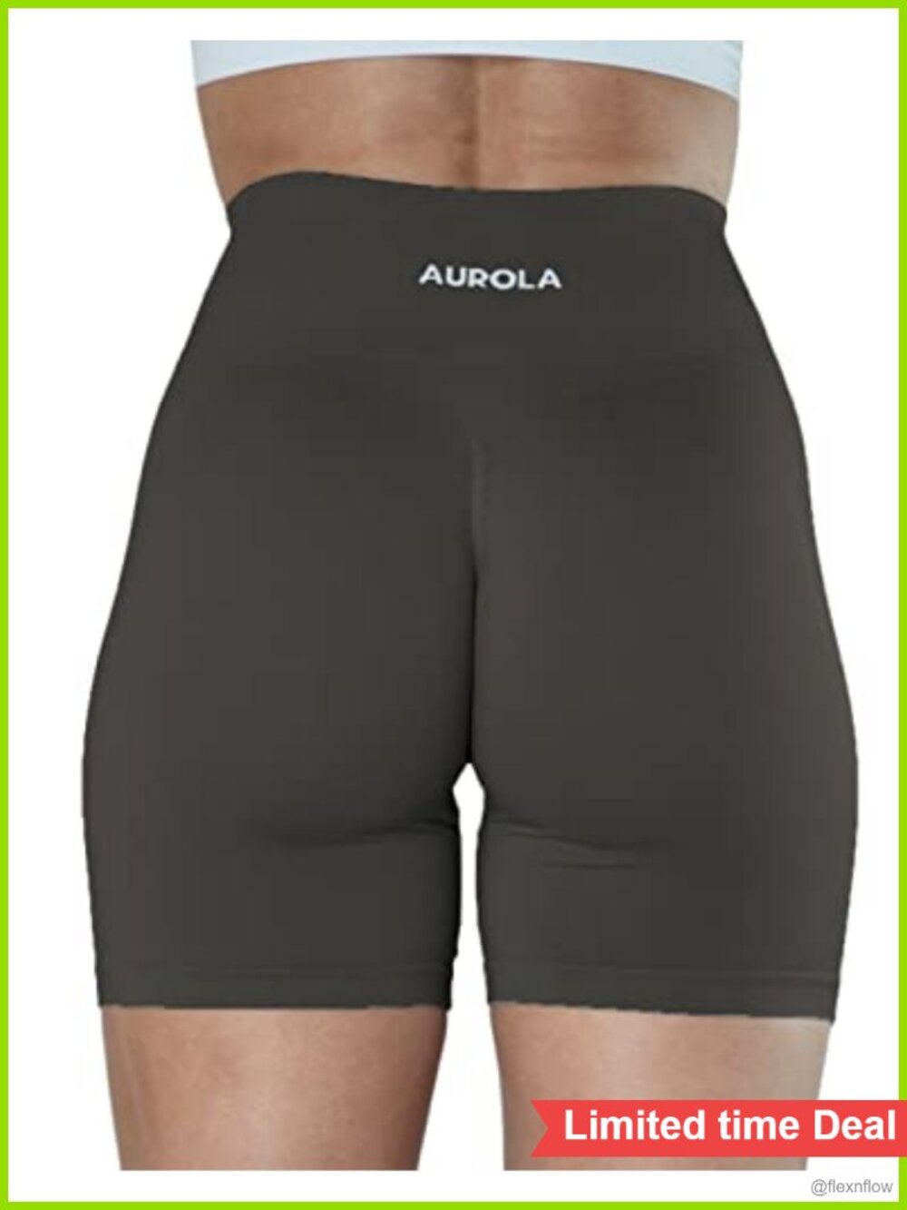 Seamless Scrunch Workout Shorts for Women High Waist Biker Gym Yoga Running - Picture 5 of 6